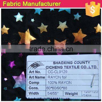 Cichengtex Print Rayon Fabric, Camouflage Style Fabric photo-2