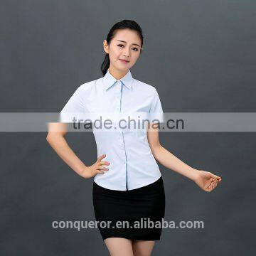 New Design Made to Measure Summer Shirt for Lady photo-4