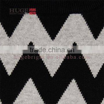 Boy's Wave Knit 100% Cotton Latest Knitting Sweater Designs For Boys photo-2