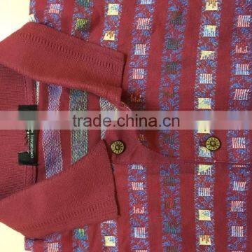 GZY Stripped Colorful Wholesale Mens Polo t Shirt photo-3