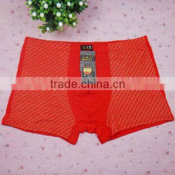 Everyday Printed Grid Men Boyshort Men Underwear Wholesale Men Boxer Briefs Underwear photo-4