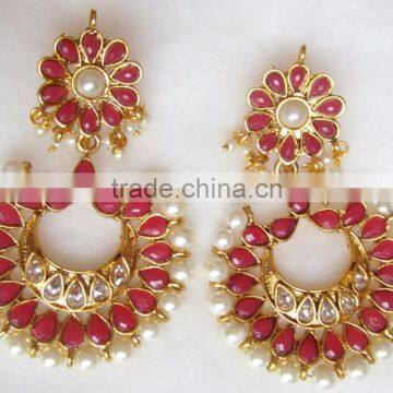 Gold Plated DANGLER Earrings photo-2
