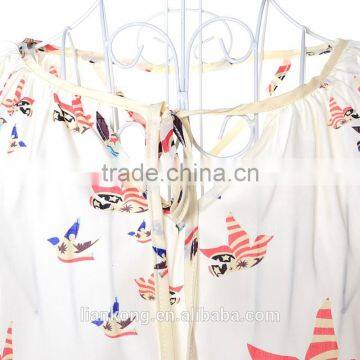 Latest Hot Sell Long Sleeve Lace Shirt,chiffon Shirt,long Sleeve Shirt photo-2