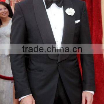 New Fashion Tailored Wool Suit Italian Men's 3 Piece Suits Lapel Suit Wedding Suits photo-2