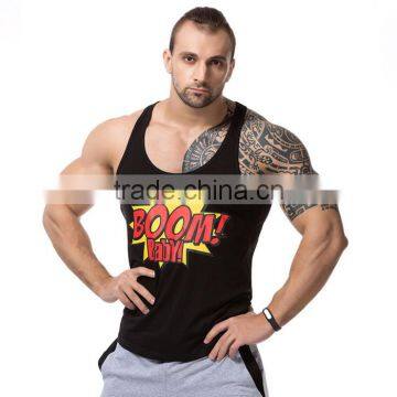 Wholesale Fashion Men Custom Muscle Tank Tops photo-2