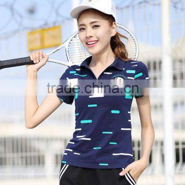 2017 Top Professional Jiangxi China Factory Best Quality With Good Price Cotton Jersey Woman Polo Shirt Custom Cheap photo-2