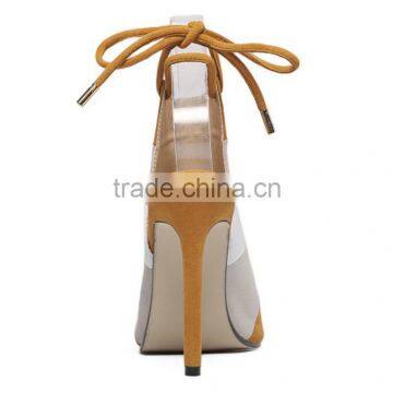 Zm50323b Europe Lady Sexy Stiletto Heel Shoes Colours Women Sandals photo-3