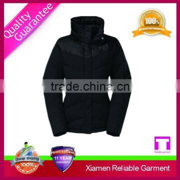 Fashion 95% Goose Down Women Thick Winter Wool Coat photo-3