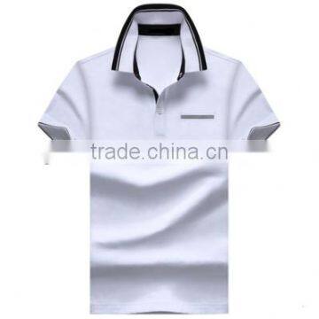 2016 Hot Sale Custom 100% Cotton Polo Shirt Fabric for Man photo-4