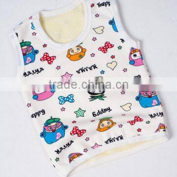 China Factory Custom Thick Kids Thermal Cotton Warm Tank Top photo-4