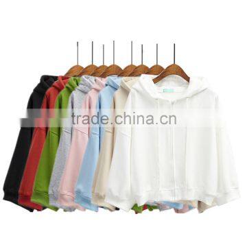 Custom OEM Fashion Wholesale Ladies Hoody /Hot Selling Women Casual Dress