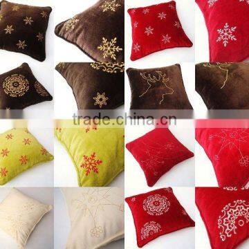 Embroidered Cushin Cover for Xmas
