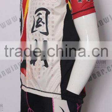 Digital Sublimation Printing Customized Cycling Jerseys photo-2