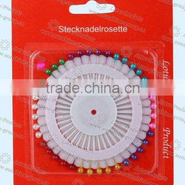 Pearl Head Pin in Blister Packing High Quality Pearl Head Pin