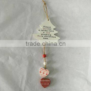 Festival Decoration For Home Christmas Tree Ornament DIY Wood Craft photo-2