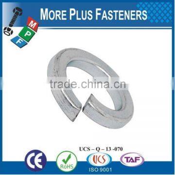 Made in Taiwan Lock Washer DIN 127 Form B Square End Spring Steel Bare Steel Zinc Plated photo-4