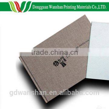 Hardcover Printing Material Book Binding Cotton Textile Fabric Cloth With Sample Folder photo-5