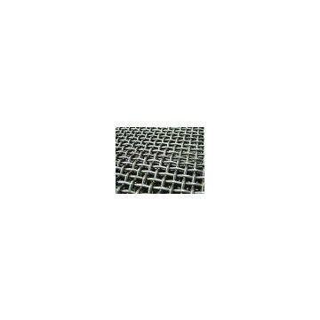Pvc Coated Double Oriented Crimped Wire Mesh, Stainless Steel Iron , Square