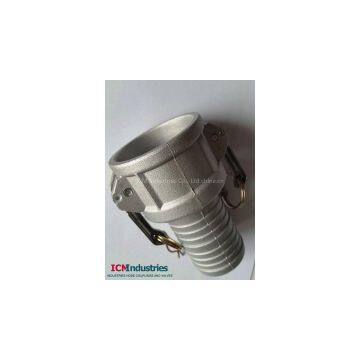 Aluminum cam and groove coupling type C