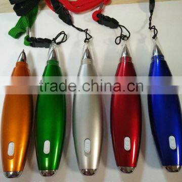 2017 Colourful Promotion Gift Pen With Flashlight And Sticky Notes