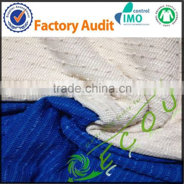 nice looking polyester jacquard fabric knitted in china for cloth