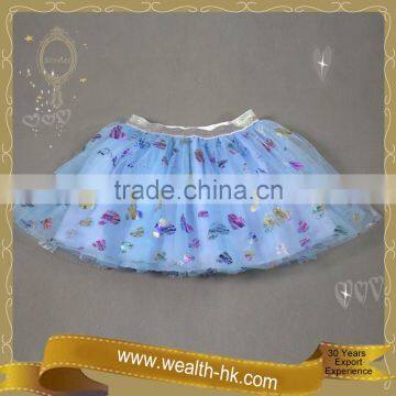 Fanciful Heart Pattern Ballet Tutu Skirt photo-5