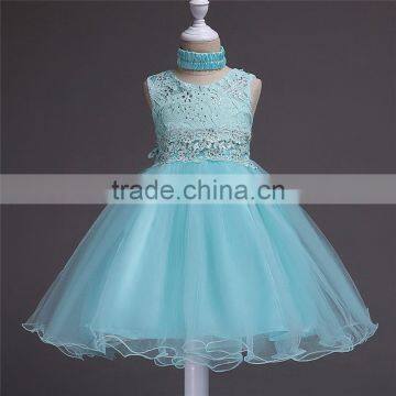 Newest Frock Design Beautiful Model Modern Kids Ball Gown Western Dresses for Girls photo-5