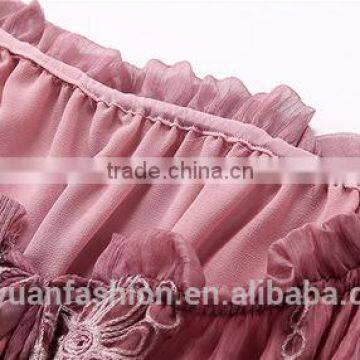 Shunyi Silk Dress Latest Embroidery Designs High-grade Fine Dress photo-6