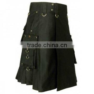 Utility Kilts , Denim Kilts, Cotton Kilts,