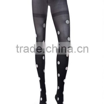 Promotional tight Foreign Trade Original Single Fashion stocking Slimming With White Dot As Winter Legging Woman pantyhose