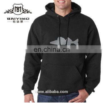 Wholesale Casual Sportwear Front Pocket Men Pullover Xxxxl Hoodies