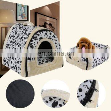 Portable Foldable Pet Dog Puppy Cat House Bed Cave Carpet Covers