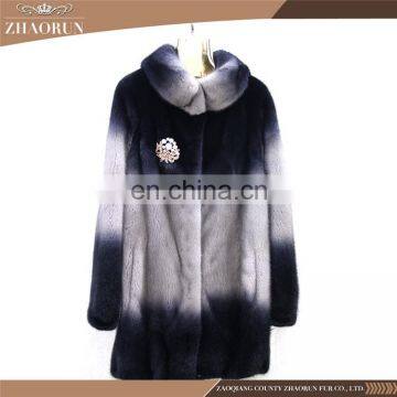 2016 Celebrity Style Luxury Fur Coat Long Woman Winter Thick Mink Fur Coat