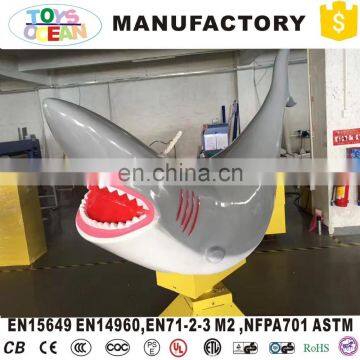 Funny mechanical Shark cover for inflatable sport game