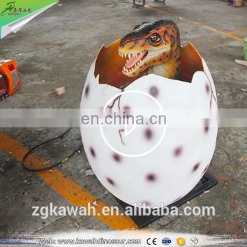 KAWAH Animatronic Dinosaur Egg Lifelike Growing Fiberglass Dinosaur Egg For Sale