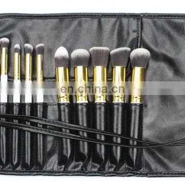 Hot Selling Wholesale 10 Makeup Brush Set Ten Make-up Brush Kit Colour Makeup Tools 5 Big m 5 Small Brush photo-2