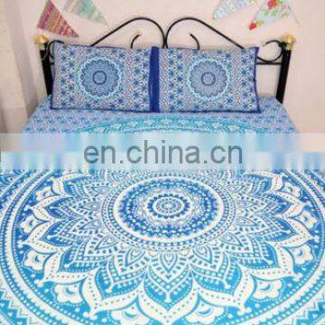 Indian Mandala Doona / Duvet Cover Bedding Set Bed cover With 2 Pillow Covers