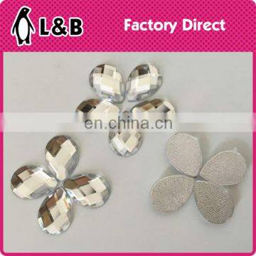 Jet Hematite Acrylic Hot Fix Stone photo-3