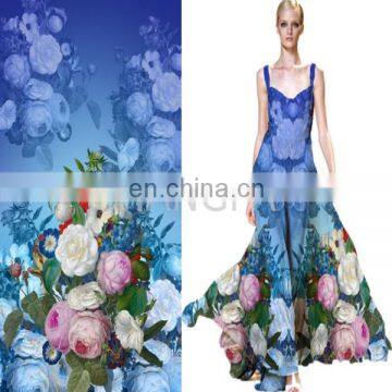 High Quality Digital Printing Silk Satin Fabric Free Sample Wholesale