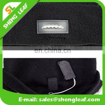 Knitted Hat Winter Hat Flashlight Knitted Beanie photo-6