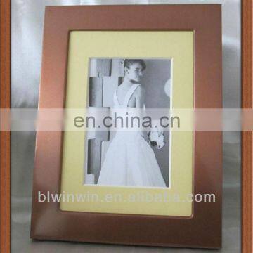 solid color wooden photo picture frames