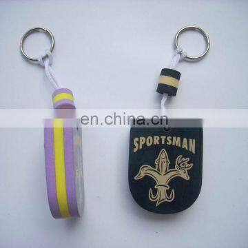 Cutom EVA foam keychain,floating keychain for gifts
