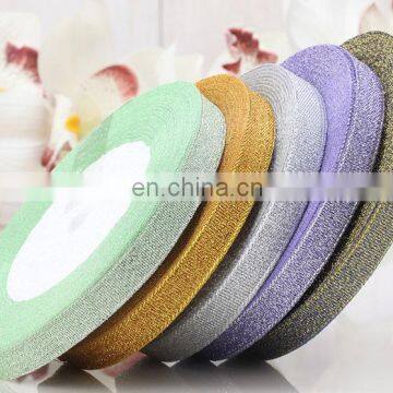 Wholesale gold ribbon/silver ribbon