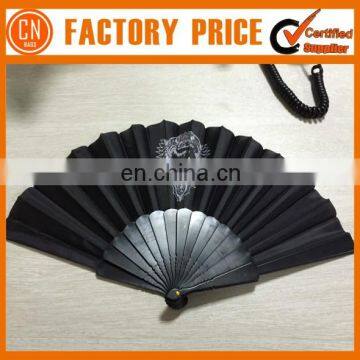 Hot Summer Promotional Gift Polyester Chinese Folding Fan