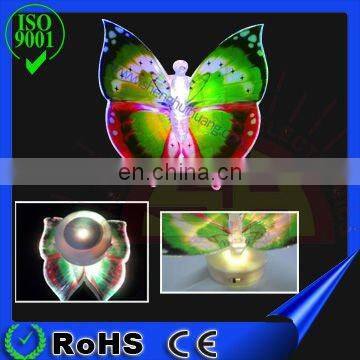 promotional optical fiber butterfly lamp for children gifts items