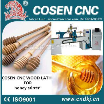 Top quality ce certification cnc woodworking lathe for wood honey stirrer honey bar