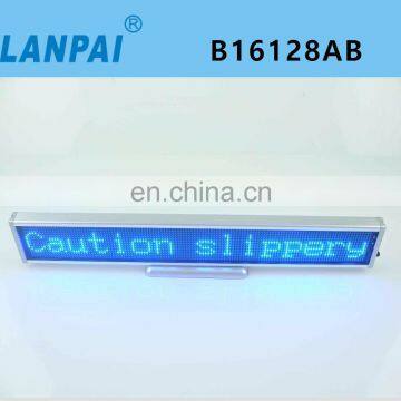 Battery Programmable Scrolling Display LED Moving Text Sign