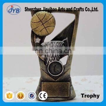 Silver golden basketball trophy Creative resin decoration Wholesale of Arts and crafts