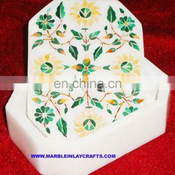 Unique Marble Inlay Box