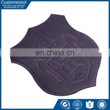 Genuine leather jeans labels leather patches